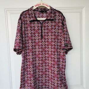 •Kerrits• Girl’s Quarter Zip Short Sleeve Riding Shirt - Size XL